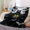1pc Batman Flannel Throw Blanket - HD Printed Lightweight Soft Warm All-Season Blanket for Sofa, Bed, Travel, Camping 171