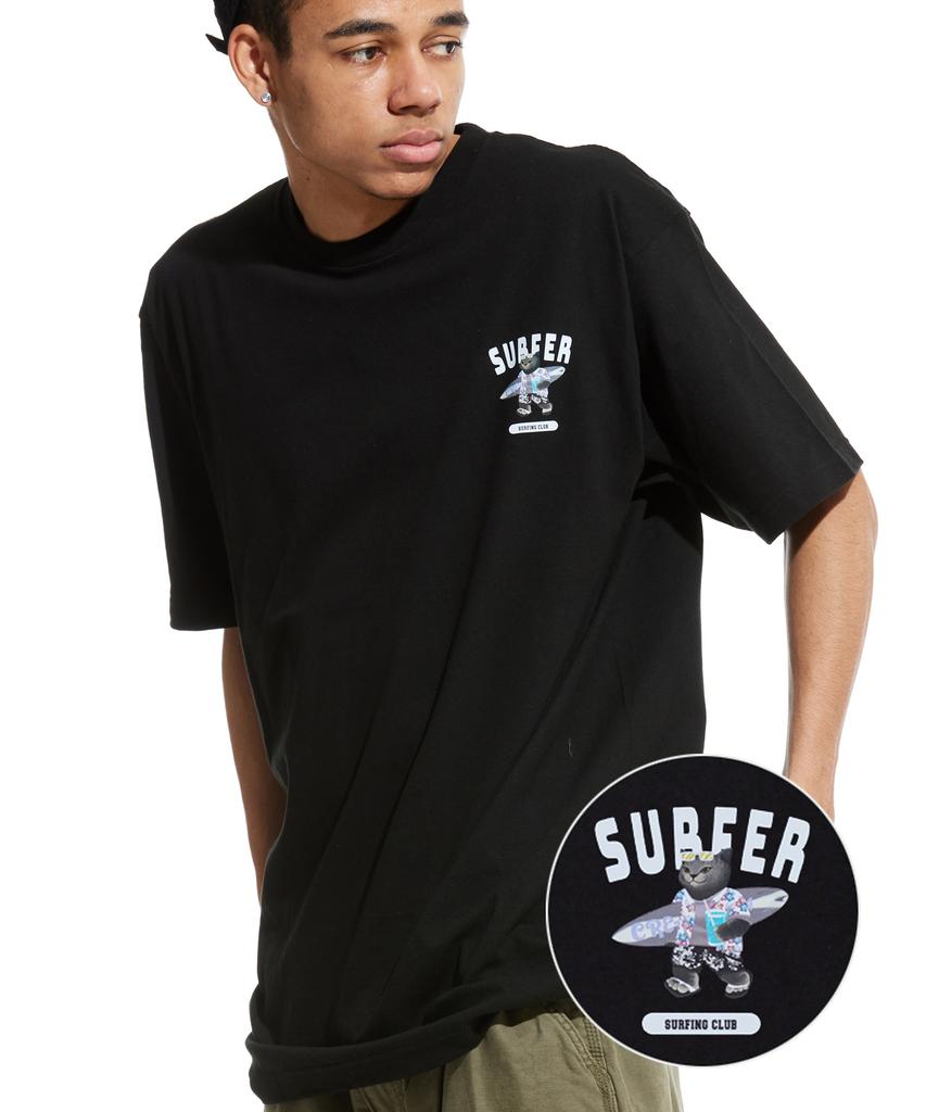 CREAM SODA LAB Small Logo Motocamp & Surfer Short Sleeve T-Shirt Set