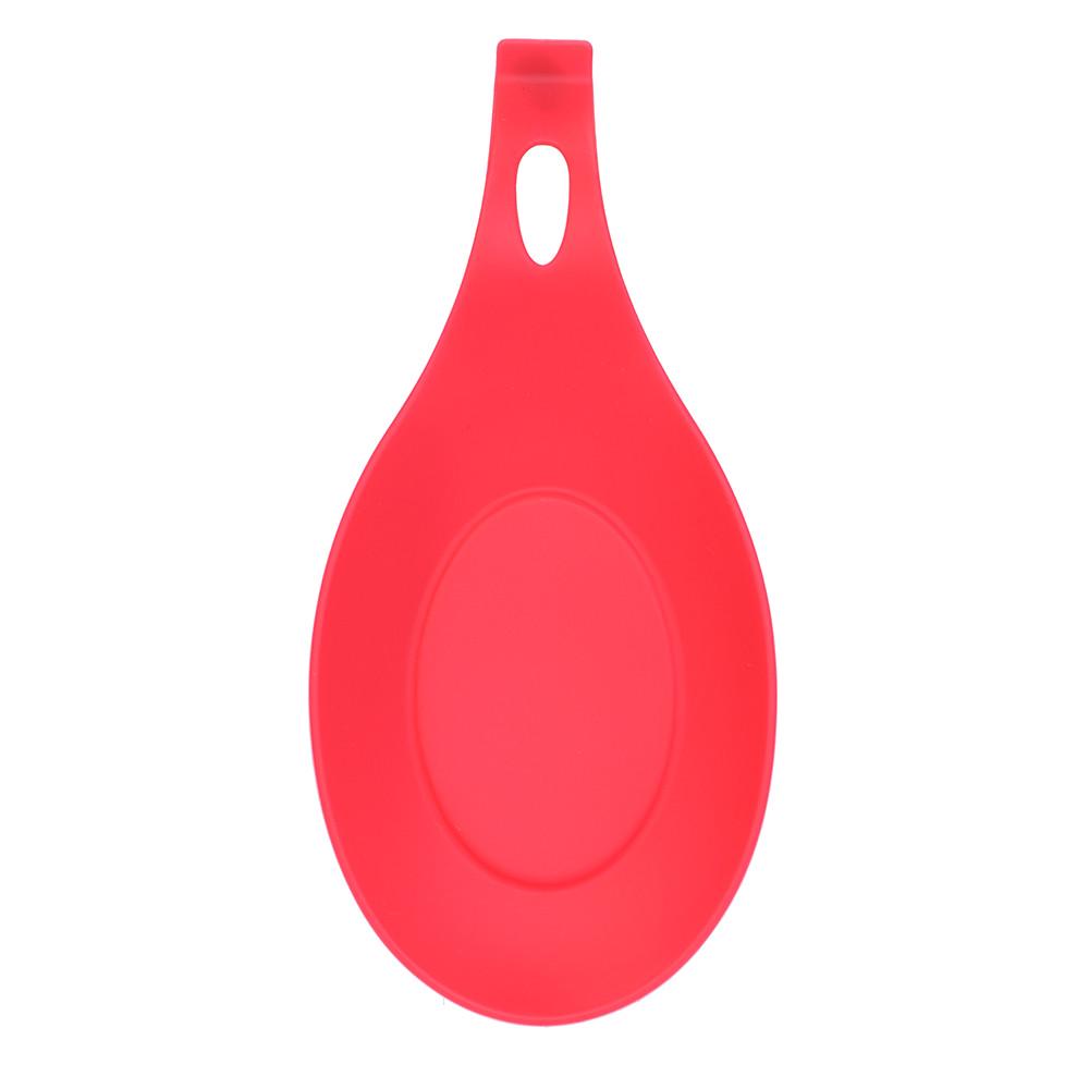 Spoon Mat Holder Eggbeater Heat Resistant Dish Kitchen Gadgets Silicone Pad