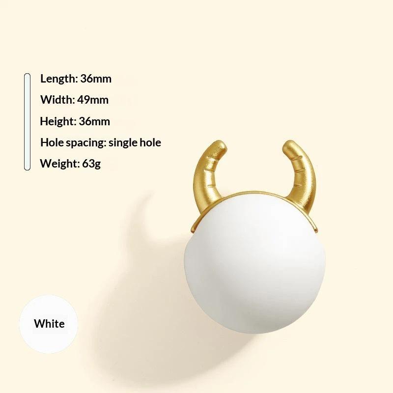 Creative Animal Cartoon Cabinet Knobs And Handles For Children'S Room Ceramic Wardrobe Pulls Home Decor Furniture Hardware