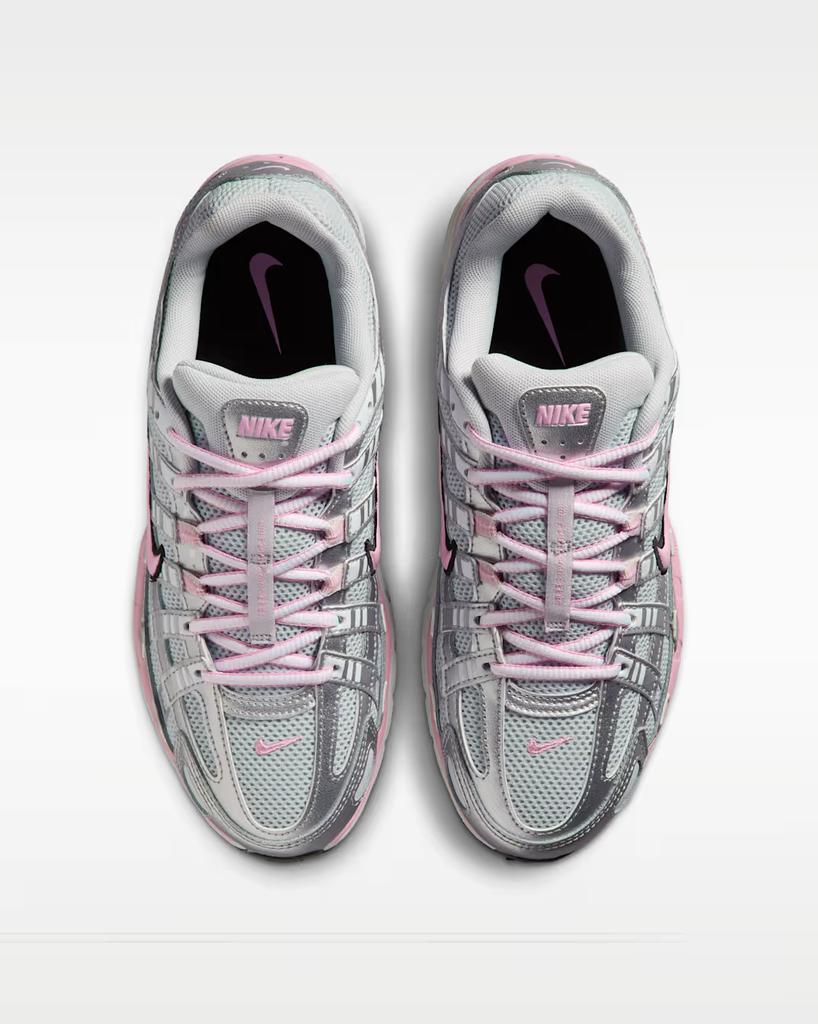 BV1021-020 Nike P-6000 "Pure Platinum/Metallic Silver" (Women's)