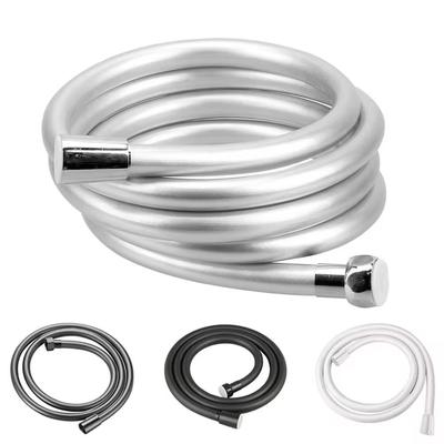 1,5/2/3/4M PVC Ruční sprchová hadice Univerzální Flexibilní Ochrana proti navíjení Nevýbušná Vodní hadice Koupelnový kohoutek Sprchová trubka