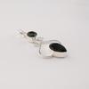 Green Tourmaline Gemstone 925 Sterling Silver Handcrafted Pendant 1.60" Gift For Her PP-13-32