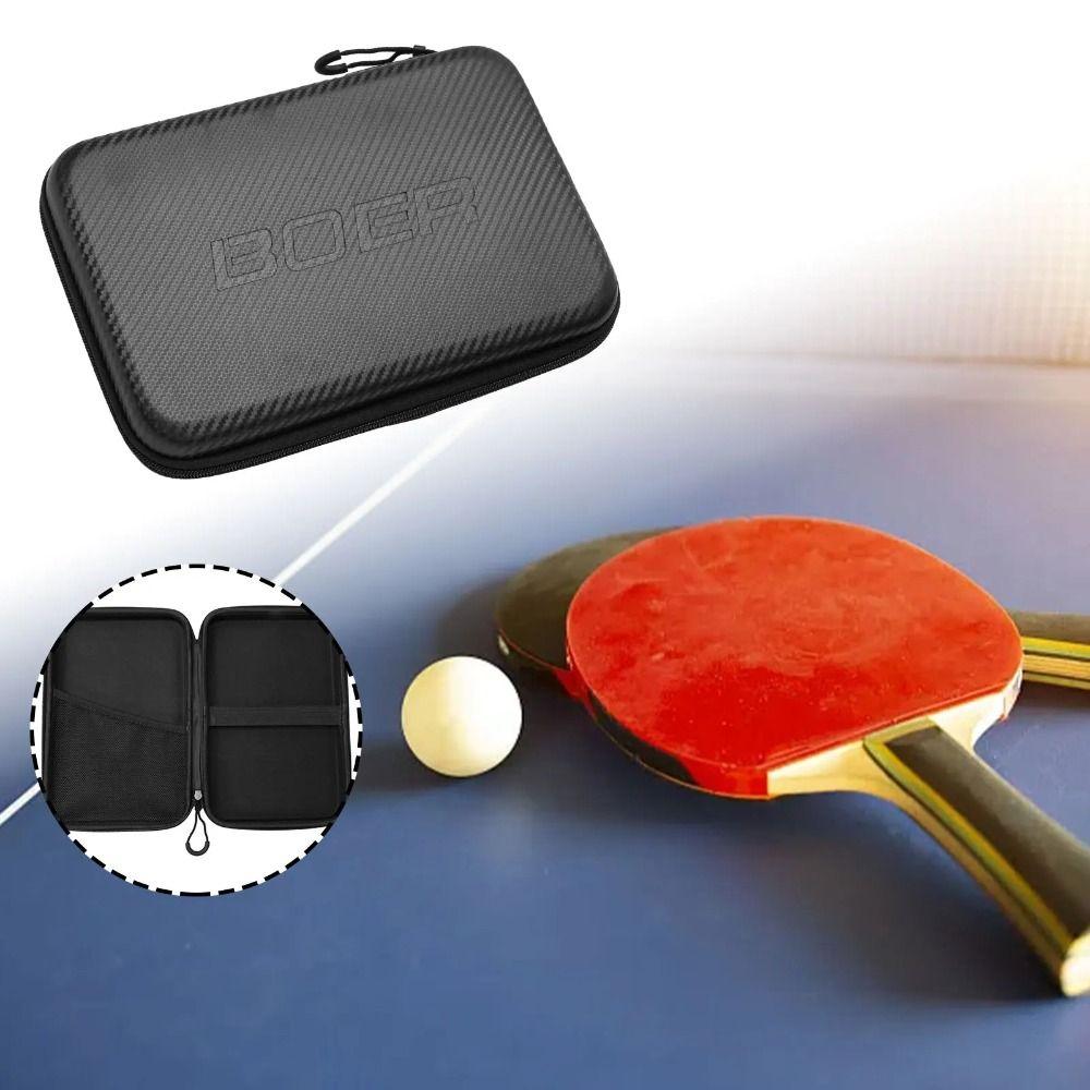 Hard Shell Table Tennis Racket Bags Waterproof Table Tennis Paddles Box  Racket Sports