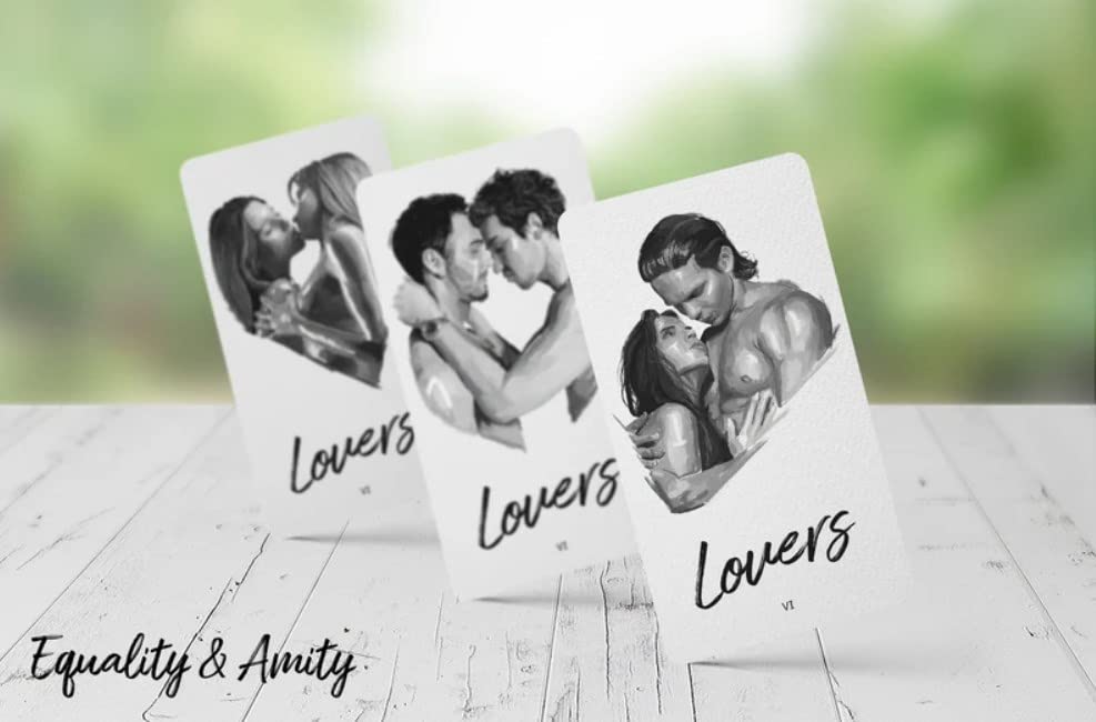 Kancharo Tarot Cards 87 Pieces Tarot Fortune Telling Japanese Tarot Card Basic Instructions Pouch Included [Brush Tarot] & (Genuine Product)