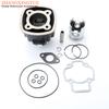 Scooter 70cc Big Bore Cylinder Kit For Piaggio 50 Nrg Extreme Rst Mc2 Zip Sp 50cc 2-Stroke 100080560 47mm 12mm
