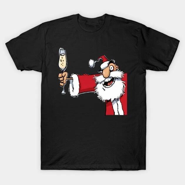 UGLY CHRISTMAS SANTA Made in Australia T-Shirt 3XL
