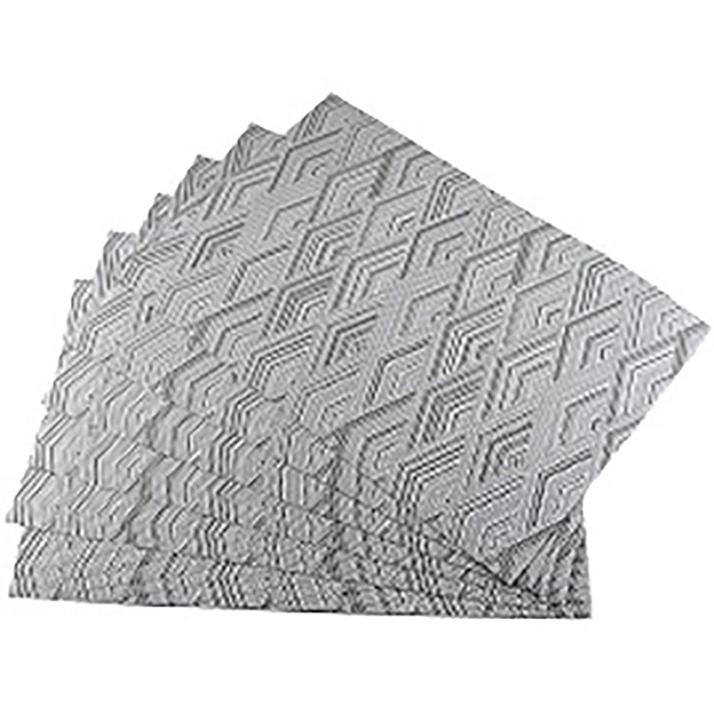 

4 шт./компл. подставка для столовых приборов из ПВХ, коврики для обеденного стола, набор ковриков для стола, чаша, салфетка, поднос для обеденного стола, коврики, подставки, детский настольный набор China светло-серый