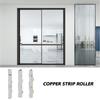 Rueda para Puerta Corredera de Metal Rodamientos Tandem Robustos Rodillo de Alto Rendimiento para Puerta de Patio para Operación Suave de Puerta de Patio