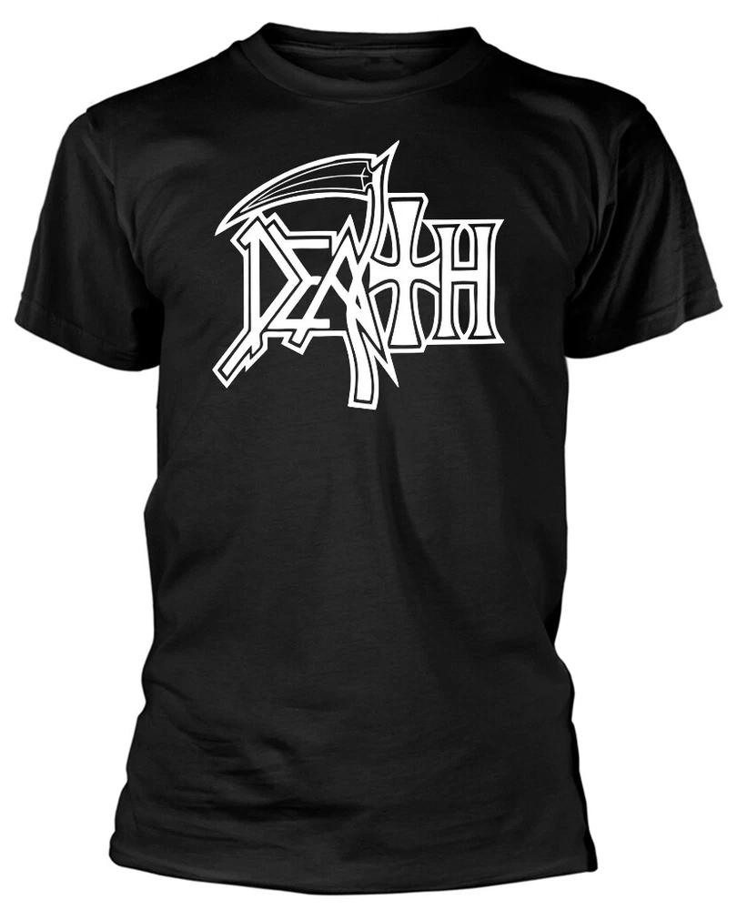 Death White Logo Black TShirt Gift S