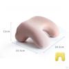 Reisekissen, Nickerchenkissen, Ultraleichtes Weiches Ergonomisches Tragbares Nickerchen-Gesichtskissen, Schlafkissen