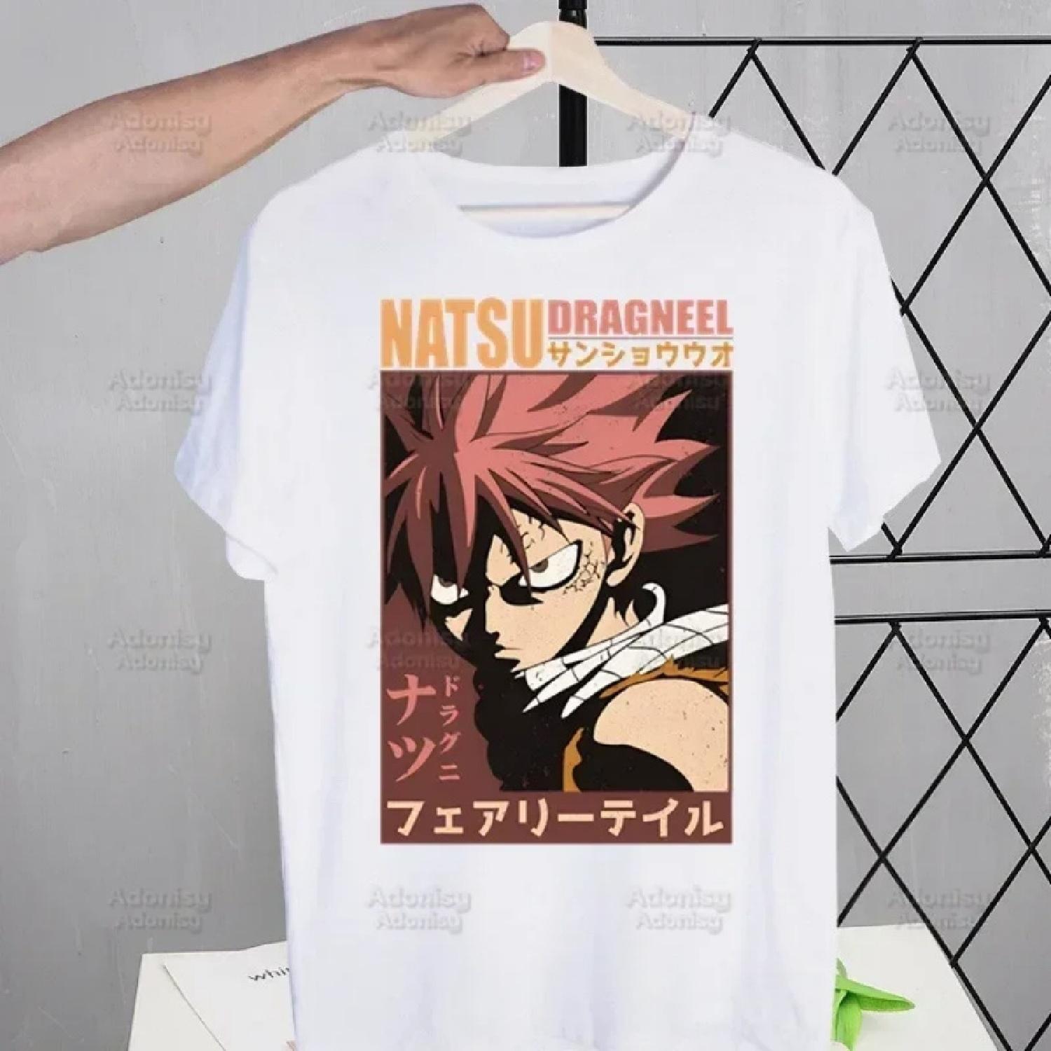 Мужские футболки Fairy Tail Guild Забавные Хип-хоп Летние Женские Мужские Футболки Ульззанг Харадзюку Мультяшные Аниме Нацу Зодиак Футболка Рубашка XXXXXL белый