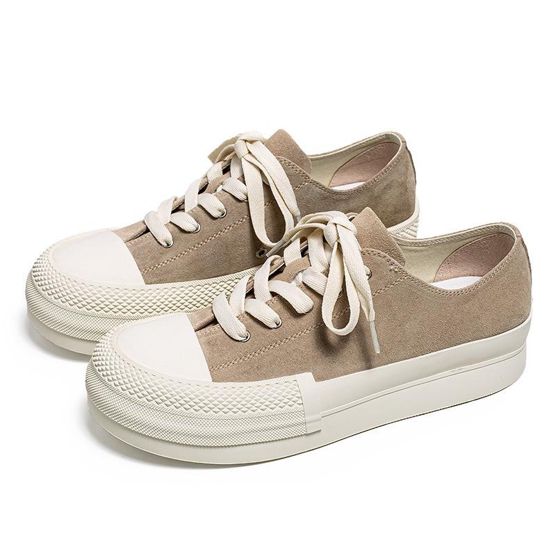 

3172 big head shoes men s spring new leather platform casual shoes star college style niche board shoes 38 - leather shoe size