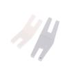 2Pcs Sewing Tool Plate Button Reed Presser Foot Hump Jumper For Chunky Denim And Hemlines Sewing Machines Accessories Parts