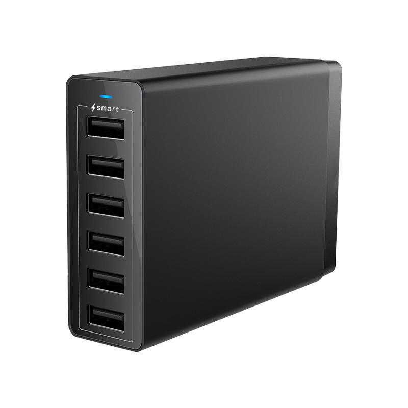 65W Multi-Port USB Charger, PD 20W Fast Charging, QC 3.0 Compatible with Apple & Huawei.