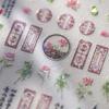 Flowers Chinese Nail Decals Phoenix Chinese Nail Decorations Vintage Chinese Nail Stickers  Gifts