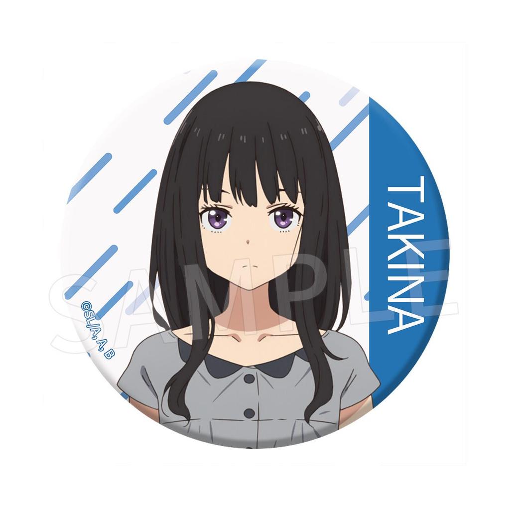 Genuine Lycoris Recoil Four Seasons Double Flash Badge: Kisaragi Chisato & Inoue Takina