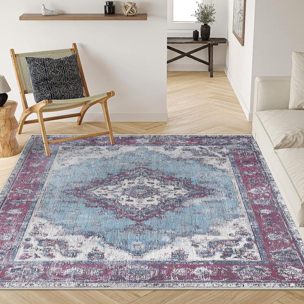 Persian Style Retro Carpet for Living Room 200x300 Luxury Large Area Rugs for Bedroom Decoration Easy clean Anti-slip Lounge Mat