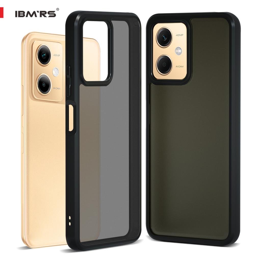 (Comes with wrist strap)ibmrs for Xiaomi Note12/12R Pro/POCO X5 5G case,camouflage lear transparent phone protection