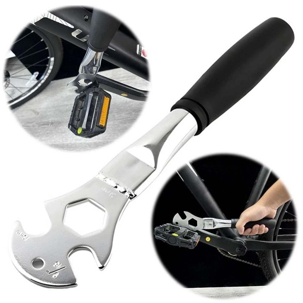 High Carbon Steel Bicycle Pedal Removal Tool  For Biking Maintenance Repair