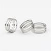 Stainless Steel Jump Ring Open Closing Finger Ring For Diy  Jewelry Making Tool