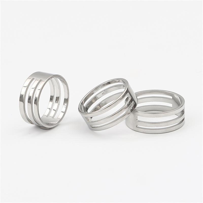 Stainless Steel Jump Ring Open Closing Finger Ring For Diy  Jewelry Making Tool