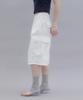 Aendeuel Wide Cargo Bermuda Pants - Ivory