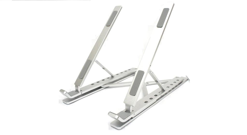 Bitstrong Faltbarer Laptopständer mit 2 Ebenen, Winkel und Höhe verstellbar, Typ,