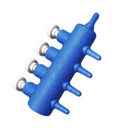 Control Valve Durable Adjustable 2-6 Heads Design Aquarium Air Valve Oxygen Regulating Valve for Fish Tank Pump