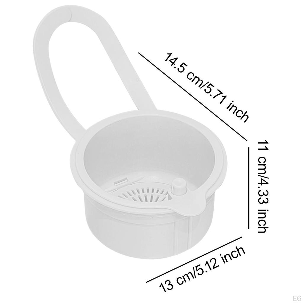 Drain Basket for Kitchen Sink, Draining Rack, Water Cleaning Basket, Rack Fruit And