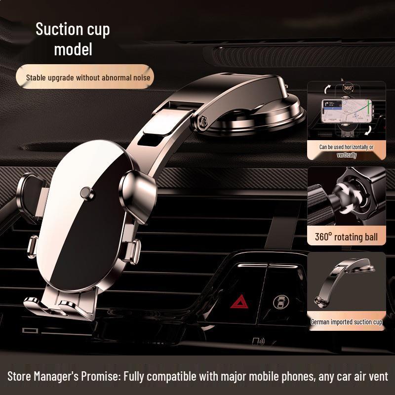 Universal Car Phone Holder 2025: Air Vent Mount for Navigation