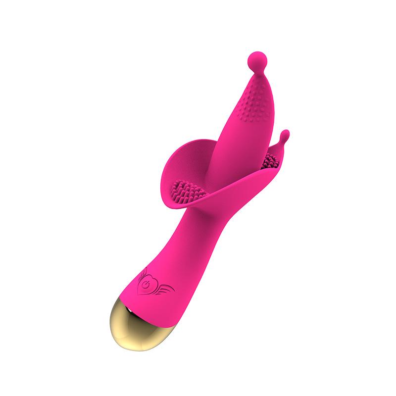 YEQU Silicone Heated Vibrating Tongue Massager for Women