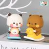 Genuine Bubu Desktop Doll: Cute Anime Figurine & Car Ornament Trendy Toy