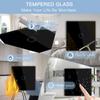 BSEED Wall Touch Switch 1/2/3Gang 1/2Way Light Switch Dimmer Function Parts Glass Panel Frames EU Wall Sockets DIY Parts Only