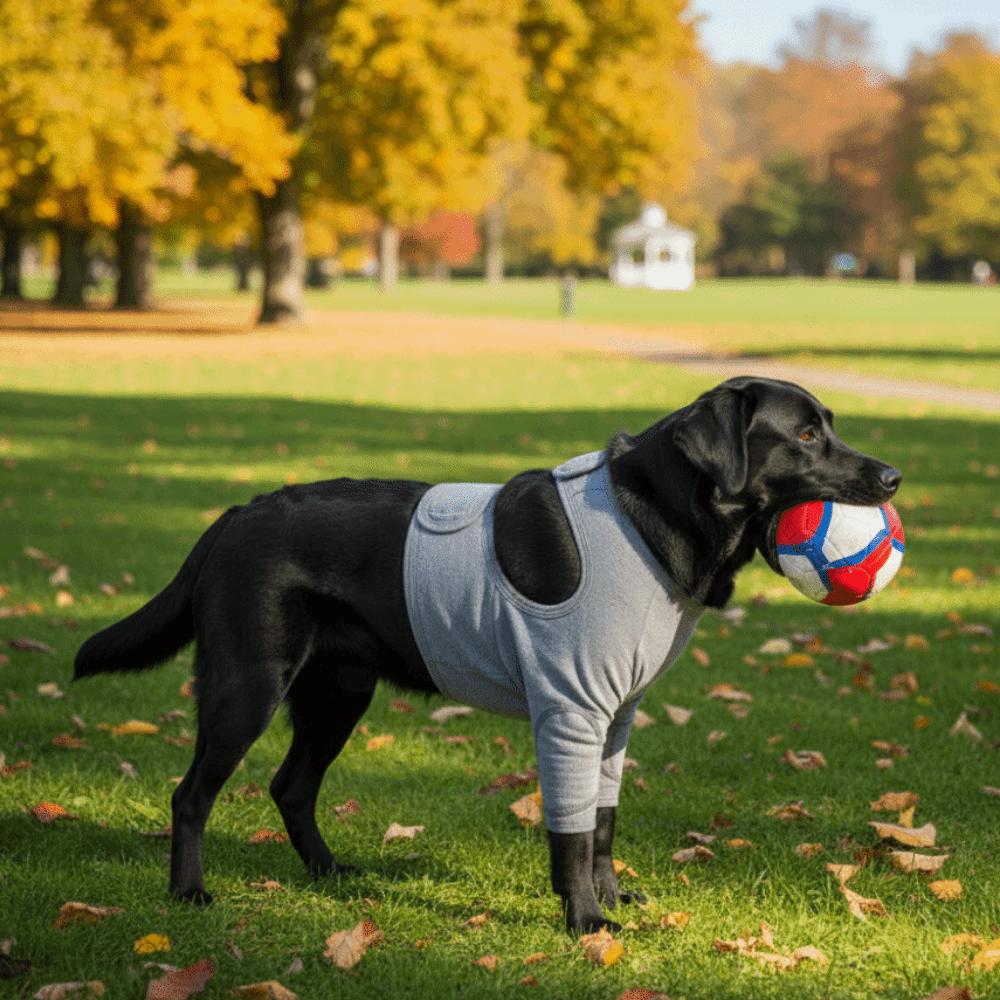 Breathable Dog Leg Sleeve Professional High Elasticity Dog Elbow Brace Long Sleeve Polyester Dog Knee Pads Licking Prevention