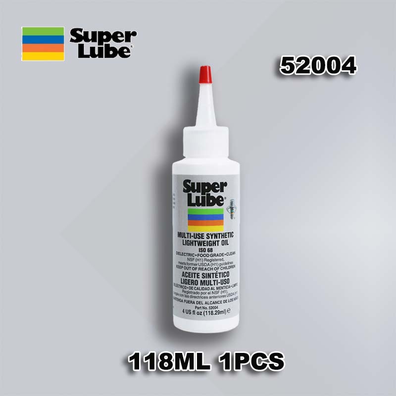 Super Lube 52004 51004 Synthetic Lightweight Oil Food Grade Oil for Fishing Reel Bearing Precision Tools and Small Machinery Use