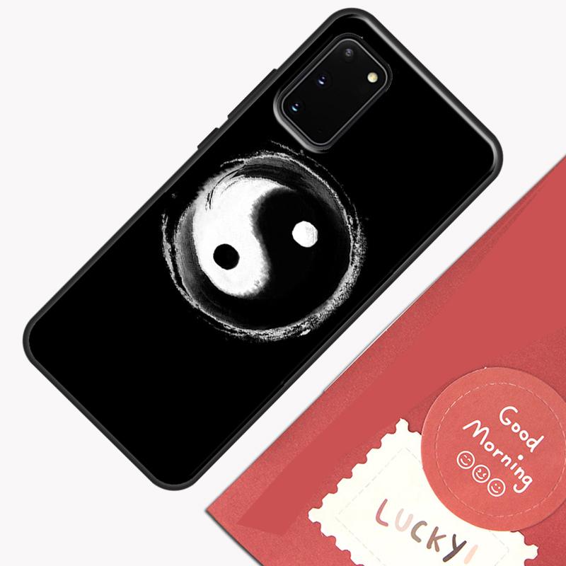 Eight Diagrams Taiji Yin Yang Phone Case For Samsung Galaxy S24 S26 Ultra S20 S21 S22 S23 S25 Plus S10 S25 FE Cover Shell