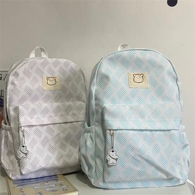 Waterproof Notebook Backpack Cute Wear-resistant Bear Shaped School Bag Big Backpack Shoulder Bag Big Backpack