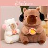 Persimyagi Capybara Cute Monkey Plush Toy Cartoon Girl Children Gift Holiday