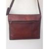 Leather Bag Vintage Messenger Shoulder Men Satchel S Laptop School Briefcase Bag
