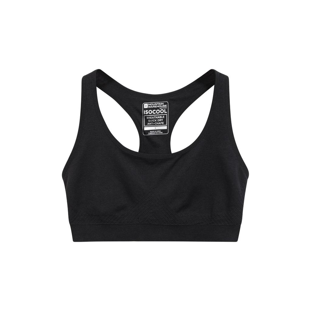 Sujetador Deportivo Sin Costuras Mountain Warehouse - Antibacteriano, Transpirable, Diseño Racerback