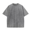 Summer Washed Cotton T Shirts Men Street Hip Hop Retro Punk Women Harajuku Casual Short Sleeve Vintage Top