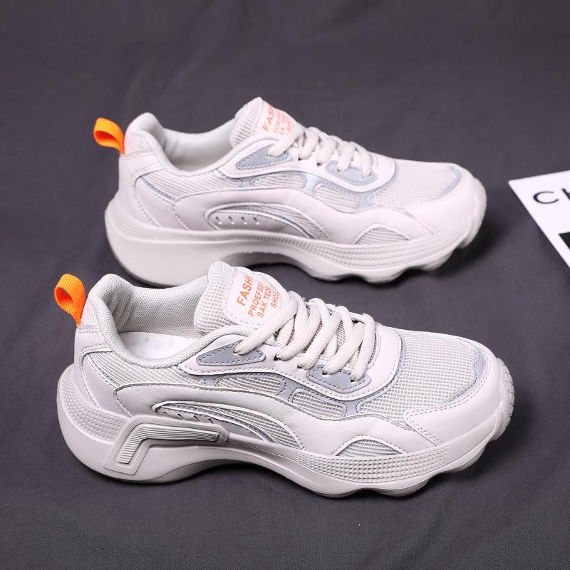 Dad Shoes Women's Spring and Summer 2025 New Trendy Versatile Student Sports Shoes Women's Casual Breathable Mesh Running Shoes