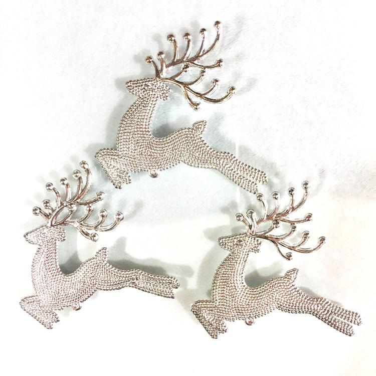Fawn Reindeer Pearl Christmas Tree Ornaments: Exclusive Multi-Option Bell Pendants & Deer Accessories