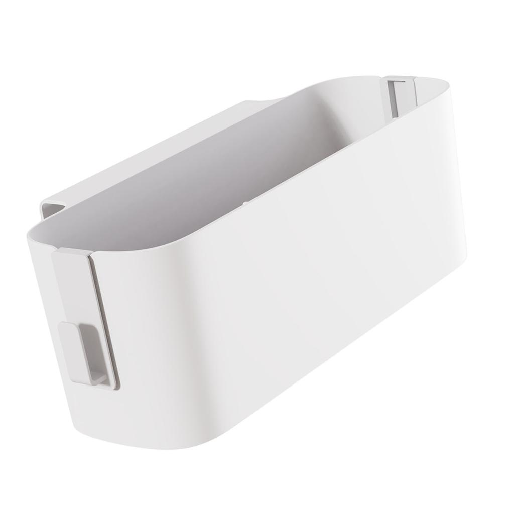 Bedside Hanging Storage Shelf Organizer Bed Organizer Basket with 2 Hooks Baby Bed Shelves Holder Dormitory Supplies