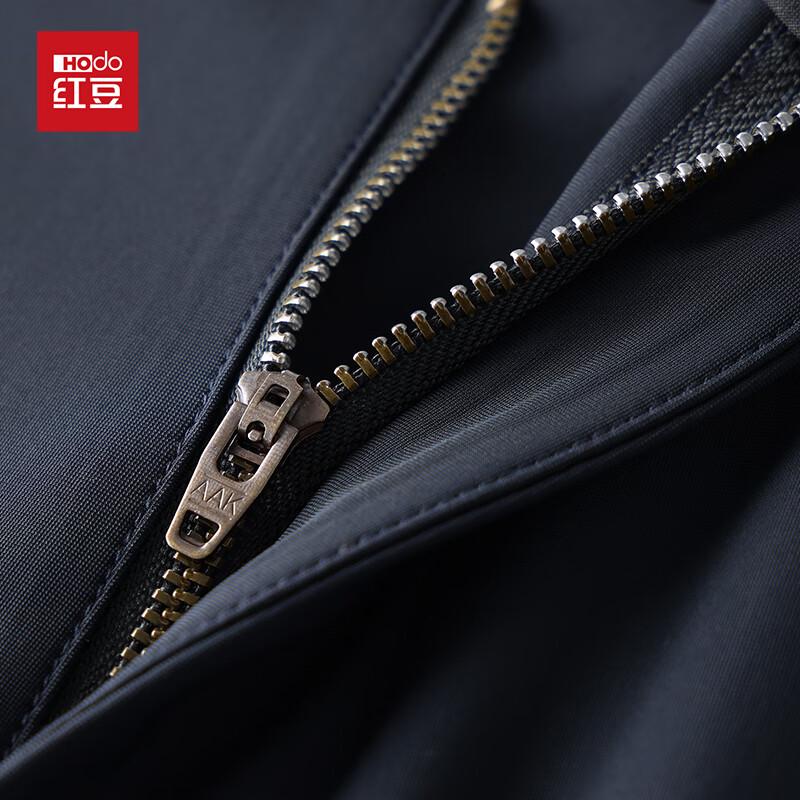 Hongdou Men's Warm Business Casual Trousers