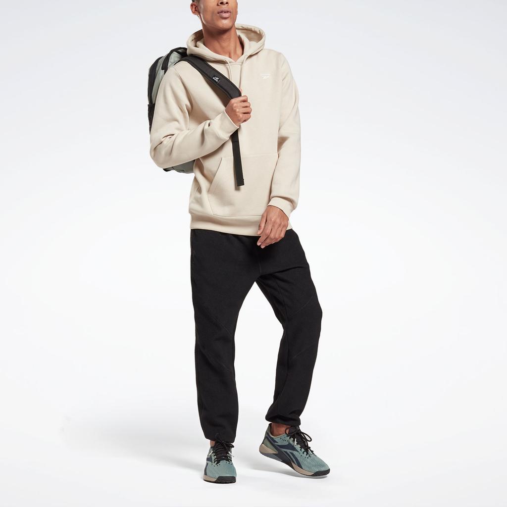 Reebok IDENTITY FLEECE OTH Sweatshirt Men's Beige GR9194