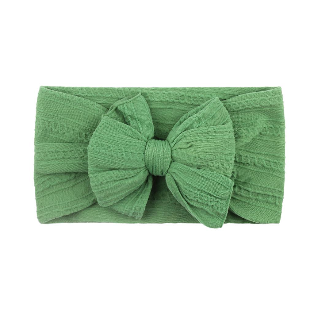 2022 Soft Nylon Jacquard Baby Headband - Elastic & Stylish Children's Hair Accessory