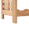 Vidaxl Stojak Na 25 Butelek Wina, Lite Drewno Orzechowe, 63X25X73 Cm