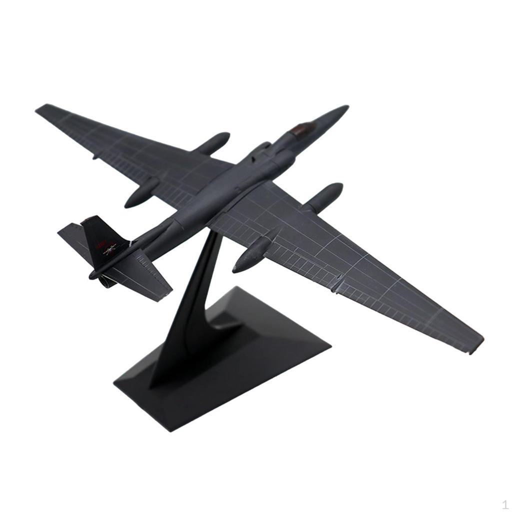 1:144 Aircraft Jet Model Airplanes Gift Simulated Tabletop Decor Planes with Display